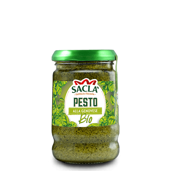 Bio-Pesto aus Basilikum