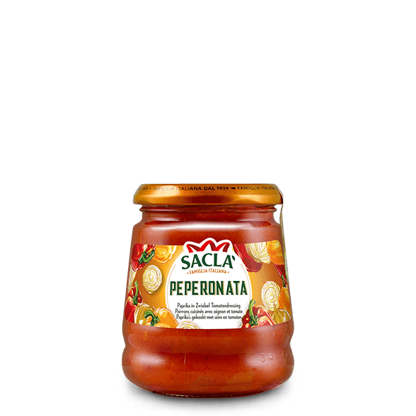 Peperonata – Paprika mit Zwiebeln und Tomaten